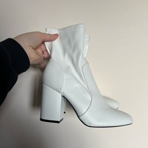 Madden girl white boots